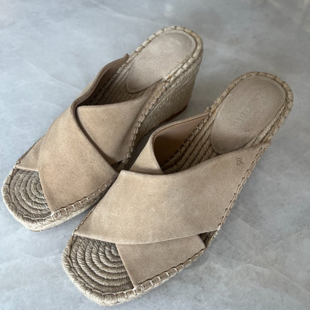 Banana Republic Espadrille Wedge Sandal 8.5